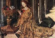 MASTER of the Aix Annunciation The Annunciation (detail) sgu oil painting